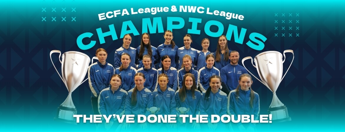 Women's Football Academy Win the Double